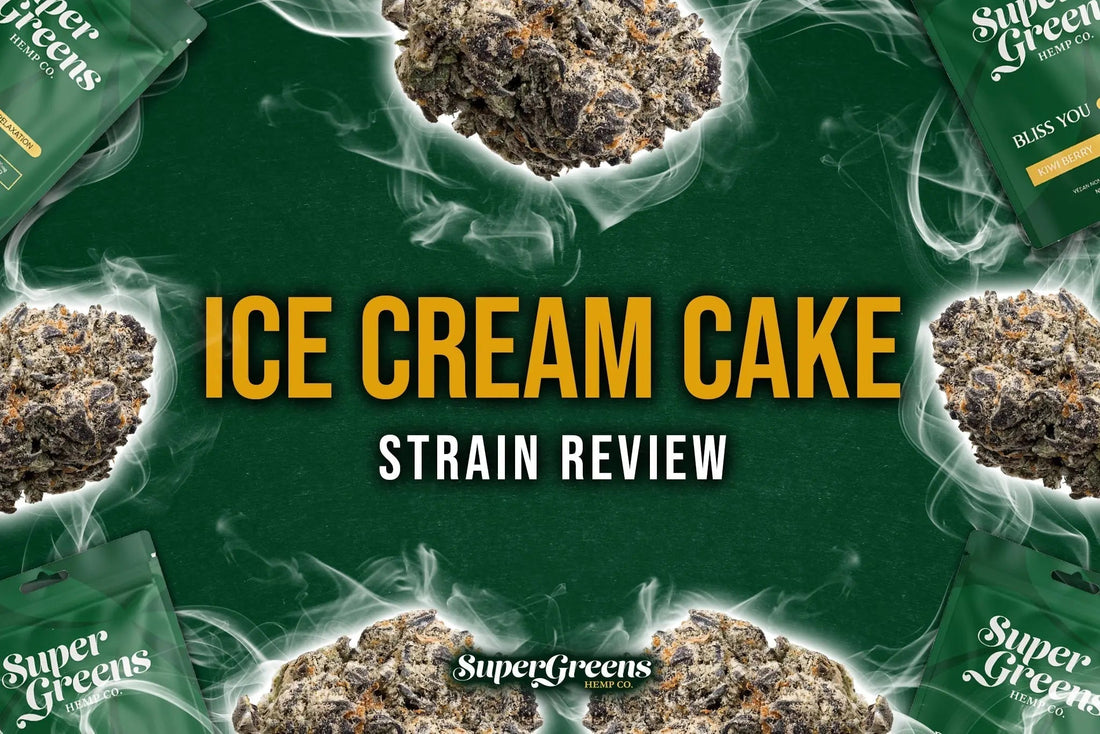 Ice Cream Cake Strain Review - Super Greens