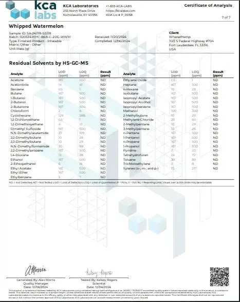 2g Live Rosin Cart | Whipped Watermelom | Sativa Supergreenshempco