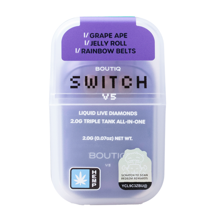 Boutiq Switch - 2G - V5 Liquid Live Diamonds Triple Tank