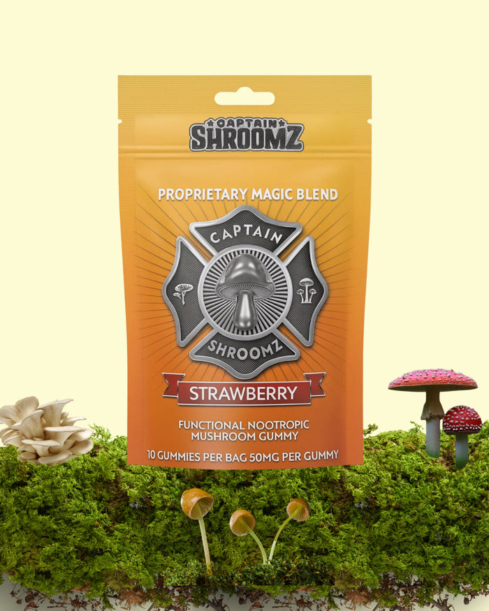 Captain Shroomz Magic Mushroom OG Noctropic Gummy | 3.5G