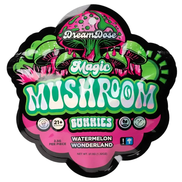 Dream Dose | Magic Mushroom Gummies | Watermelon Wonderland Supergreenshempco