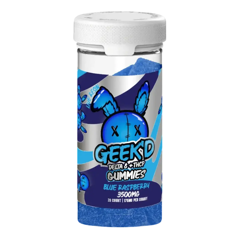GEEK’D EXTRACTS GUMMIES | BLUE RASPBERRY