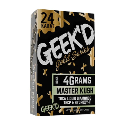 GEEK’D EXTRACTS | 24K GOLD SERIES | MASTER KUSH | INDICA