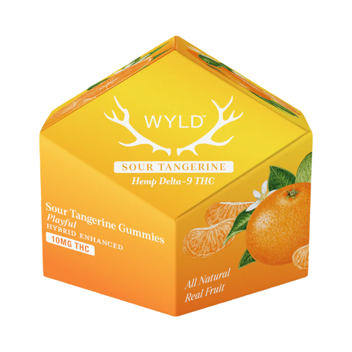 Wyld Delta 9 Gummies Sour Tangerine