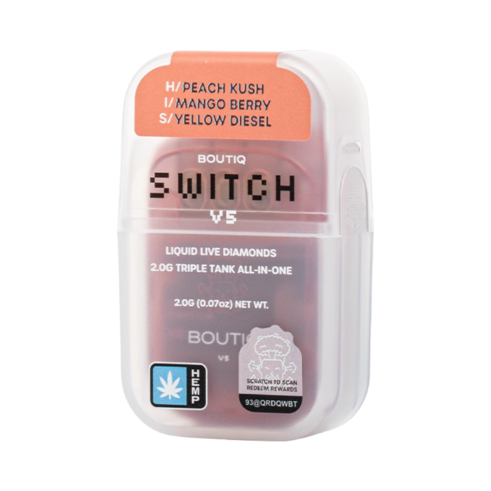 2G Boutiq Switch V5 Liquid Live Diamonds Triple Tank