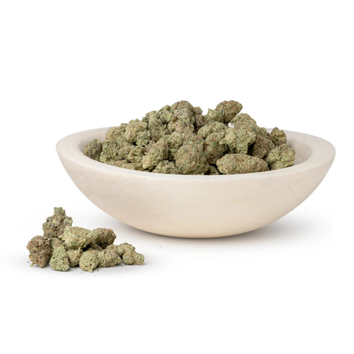 Orange Miracle Alien Cookies THCa Flower bowl