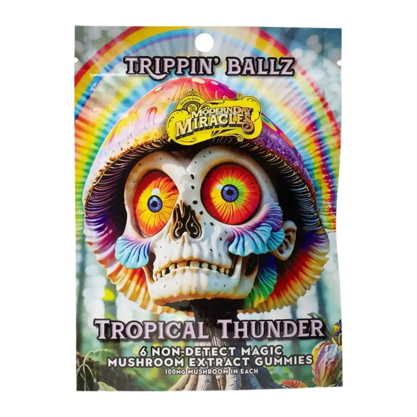 Trippin’ Ballz Magic Mushroom Extract Gummies | 6 Count