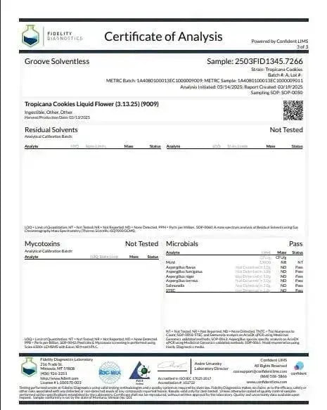 Tropicana Cookies THCa Flower Ounce supergreenshempco