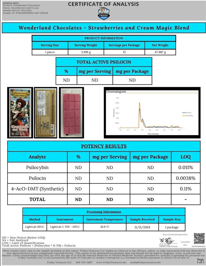 Wonderland Magic Mushroom Blend | Strawberries and Cream Wonderland