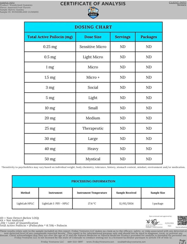 Wonderland Magic Mushroom Blend | Assorted Fruit Wonderland