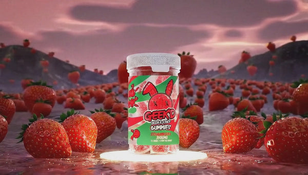 GEEK'D Strawberry 3500MG Delta+THCP