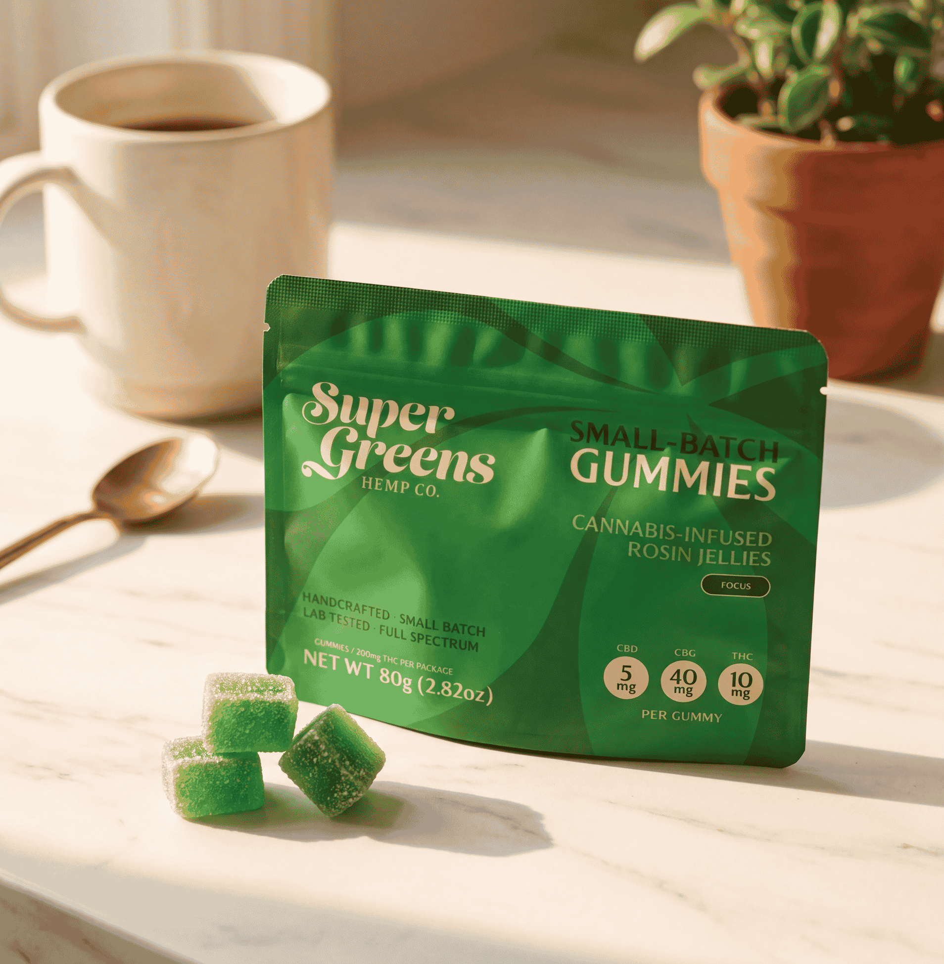 200mg Focus Rosin Gummies