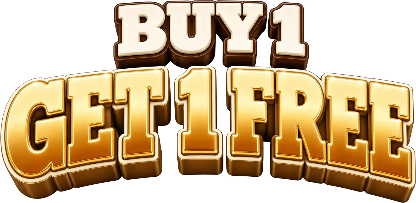 Buy 1, get 1 free