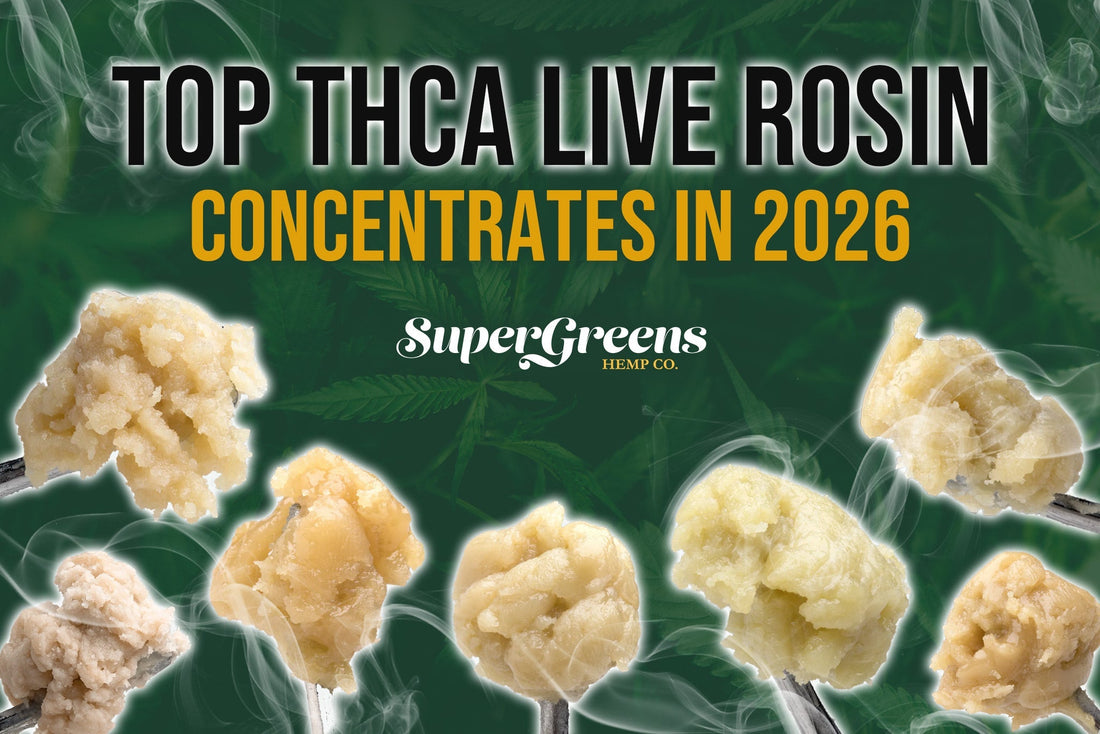 Top THCa Live Rosin Concentrates in 2026