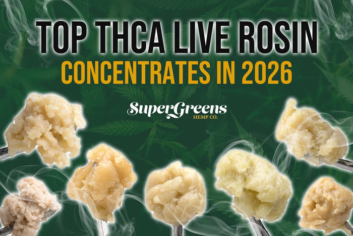 Top THCa Live Rosin Concentrates in 2026