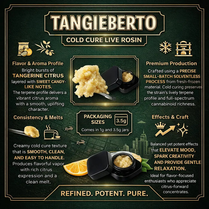 Tangieberto THCa Live Rosin 3.5g 