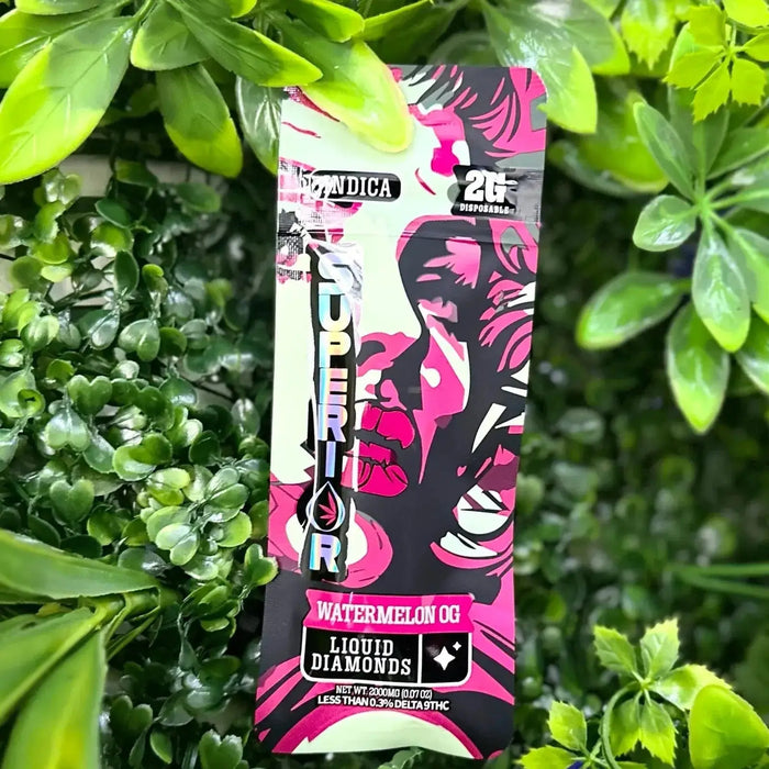 2G THCA Liquid Diamond Disposable | Watermelon OG | Indica Superior