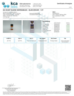 2G Fresh Frozen Disposable | Bloo Dream | Sativa 
