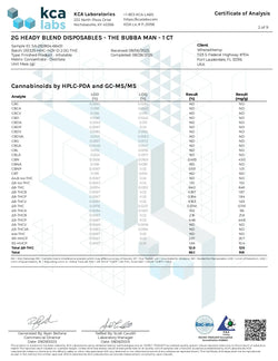 2G Fresh Frozen Disposable | The Bubba Man | Hybrid 