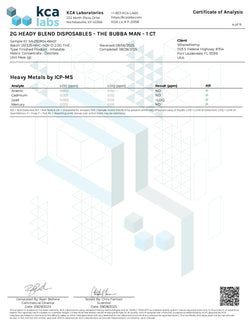 2G Fresh Frozen Disposable | The Bubba Man | Hybrid 
