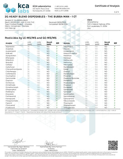 2G Fresh Frozen Disposable | The Bubba Man | Hybrid 