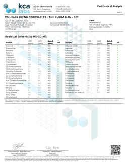 2G Fresh Frozen Disposable | The Bubba Man | Hybrid 