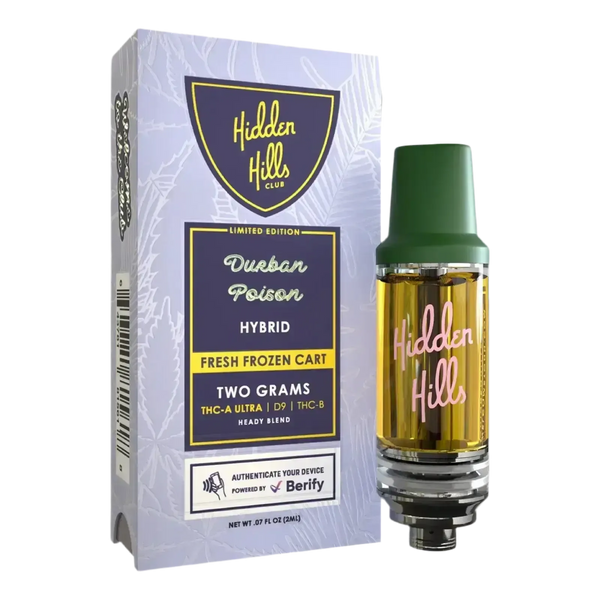 2g Fresh Frozen Cart | Durban Poison | Hybrid Supergreenshempco