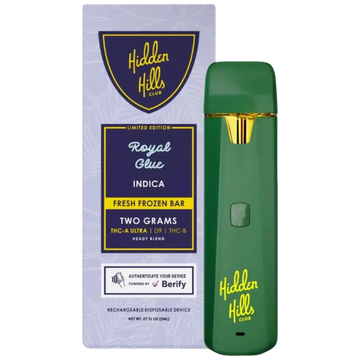 2g Liquid Diamond Disposable | Royal Glue | Indica Supergreenshempco