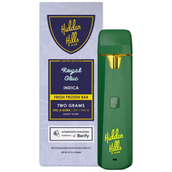 2g Liquid Diamond Disposable | Royal Glue | Indica Supergreenshempco