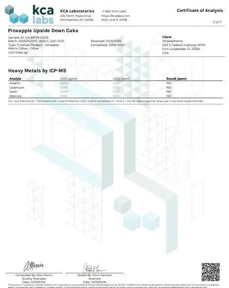 2g Live Rosin Cart | Pineapple Upside Down Cake | Sativa Supergreenshempco