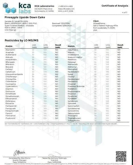 2g Live Rosin Cart | Pineapple Upside Down Cake | Sativa Supergreenshempco