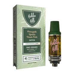 2g Live Rosin Cart | Pineapple Upside Down Cake | Sativa Supergreenshempco