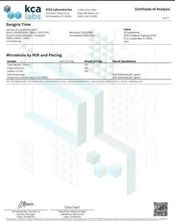 2g Live Rosin Cart | Sangria Time | Indica Supergreenshempco