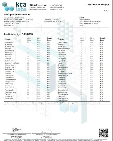 2g Live Rosin Cart | Whipped Watermelom | Sativa Supergreenshempco
