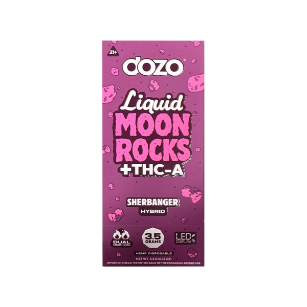 3.5G Liquid Moon Rocks + THCa - Dozo 