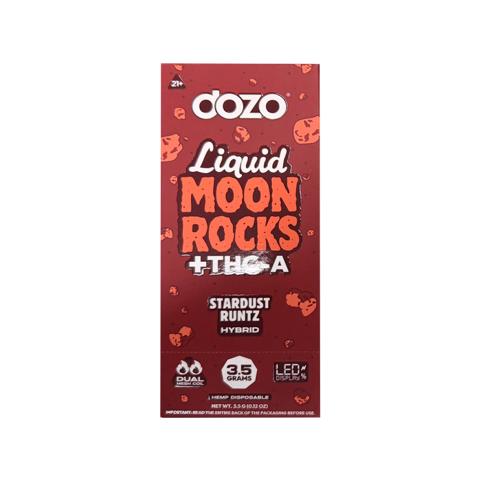 3.5G Liquid Moon Rocks + THCa - Dozo 