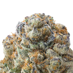 Artificial Red Smalls THCa Flower macro