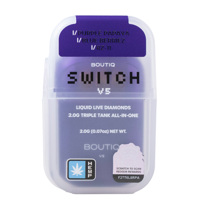 Boutiq Switch - 2G - V5 Liquid Live Diamonds Triple Tank 