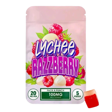 100mg Gummies | Lychee Razzberry 