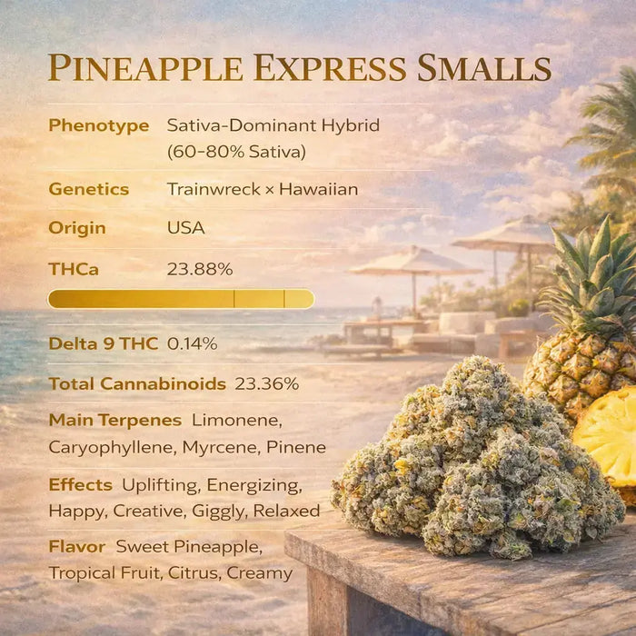 Pineapple Express Smalls THCa Flower 
