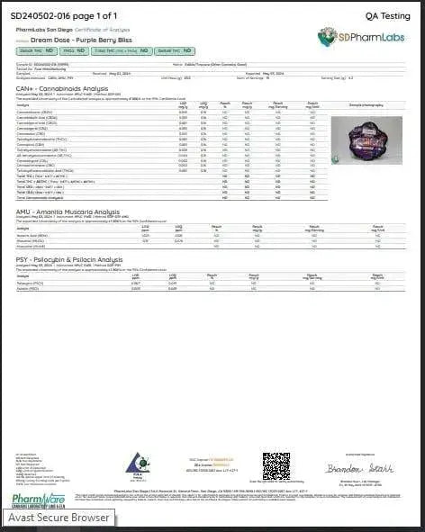 Dream Dose | Magic Mushroom Gummies | Watermelon Wonderland Supergreenshempco