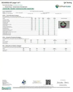 Dream Dose | Magic Mushroom Gummies | Watermelon Wonderland Supergreenshempco