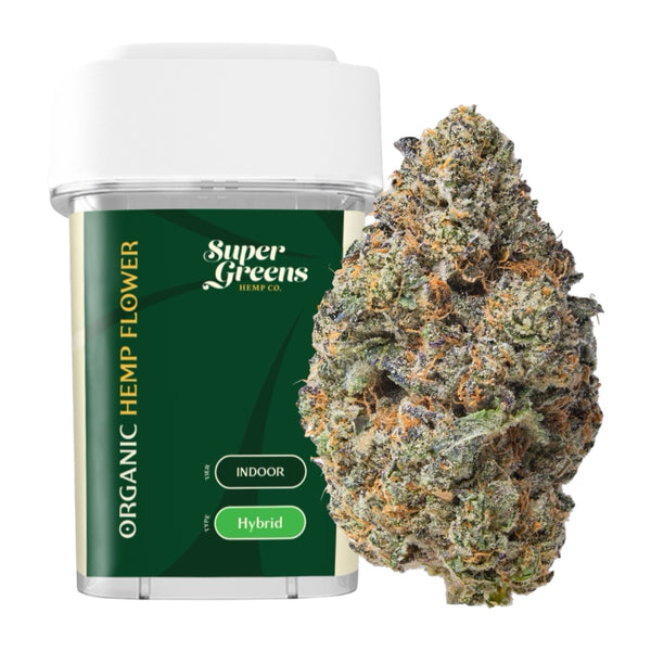 super greens hybrid hemp flower