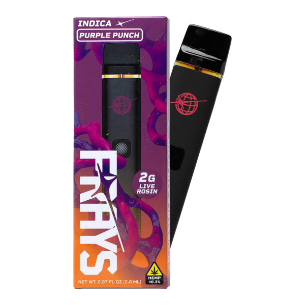 2G Frays Live Rosin Disposable | Purple Punch 