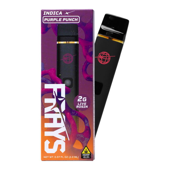 2G Frays Live Rosin Disposable | Purple Punch 