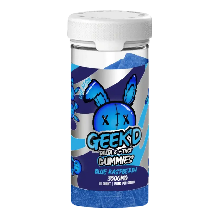 GEEK’D EXTRACTS GUMMIES | BLUE RASPBERRY