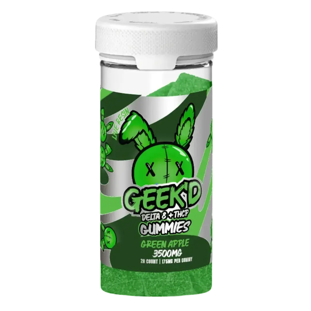 GEEK’D EXTRACTS GUMMIES | GREEN APPLE