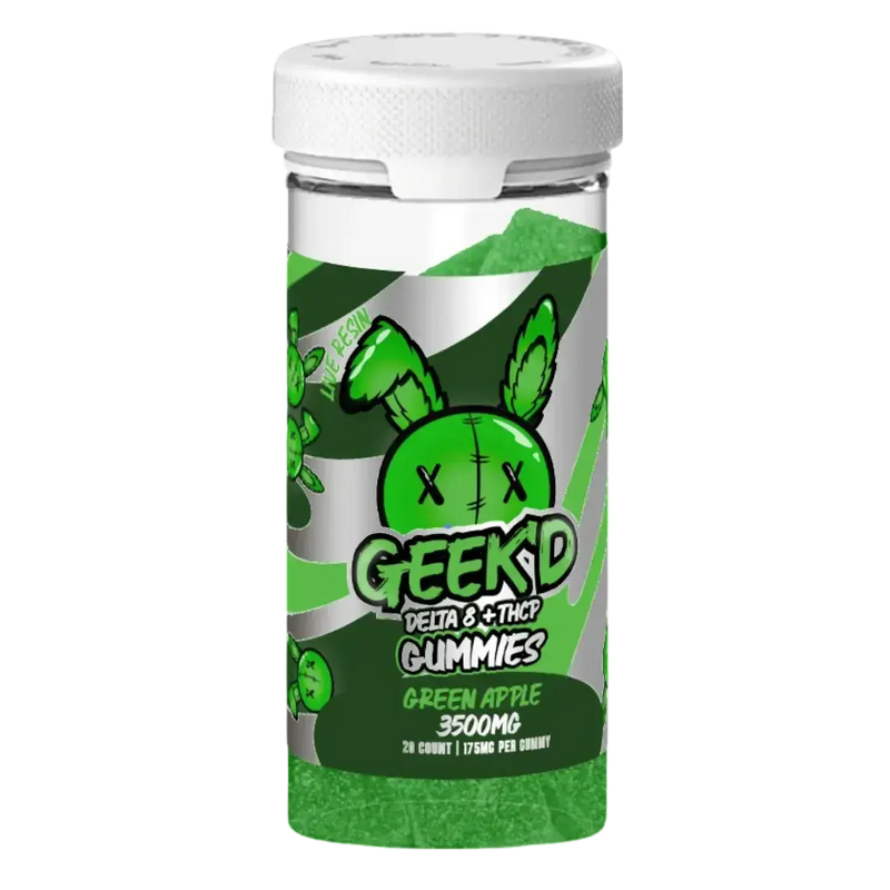 GEEK’D EXTRACTS GUMMIES | GREEN APPLE