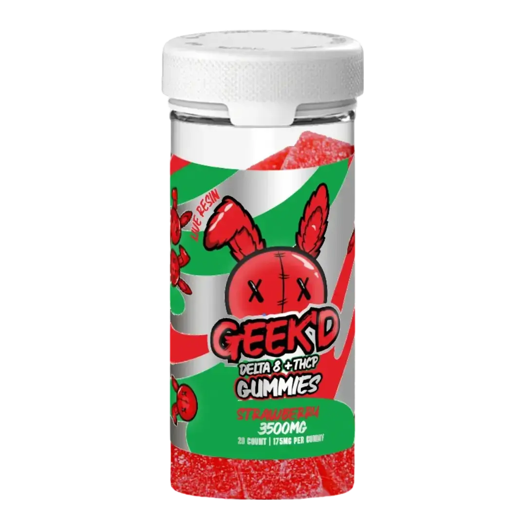 GEEK’D EXTRACTS GUMMIES | STRAWBERRY