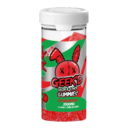 GEEK’D EXTRACTS GUMMIES | STRAWBERRY